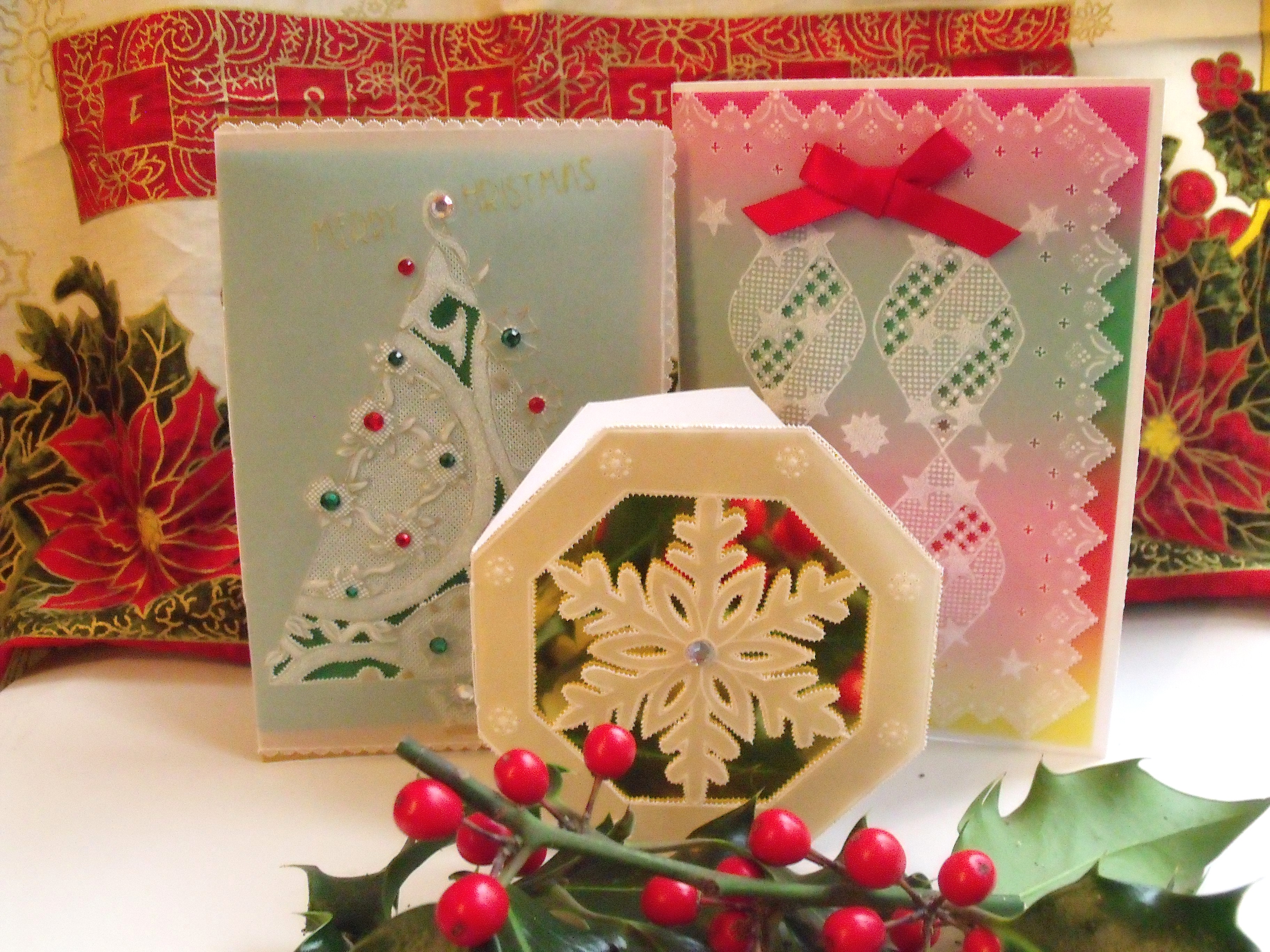 TEN TIPS TO MAKE PARCHMENT CRAFT CHRISTMAS CARDS QUICK AND EASY Card 